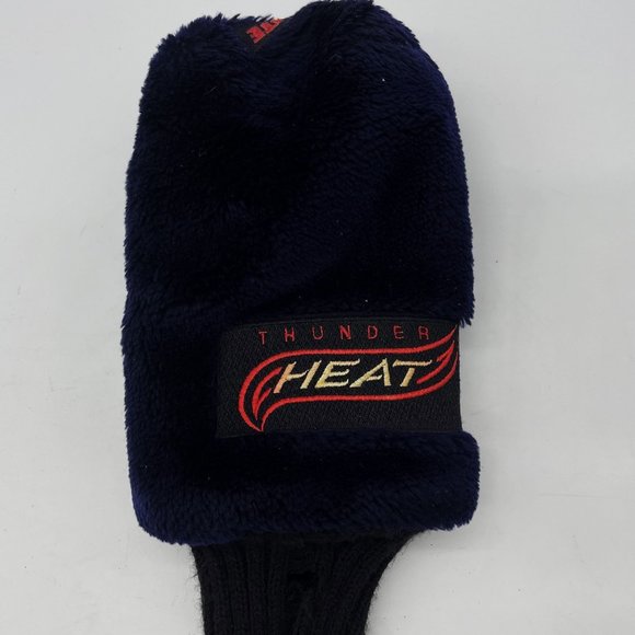 Top-Flite Thunder Heat Blue/Black Golf Club Driver Plush Head Cover Golfing - Picture 2 of 7